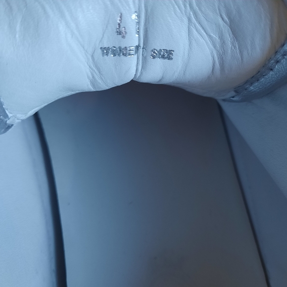 TOD'S Nubuck Blue Silver Sneaker Chunky Platform Leather 41 EU 11 US Womens - Picture 9 of 10